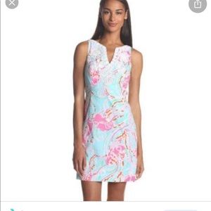 Lilly Pulitzer shift dress Jellyfish pattern SZ 4